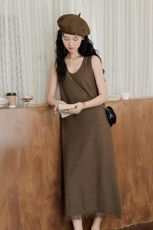 Sweet Soft Feeling Maxi Spaghetti Strap Dress for Women