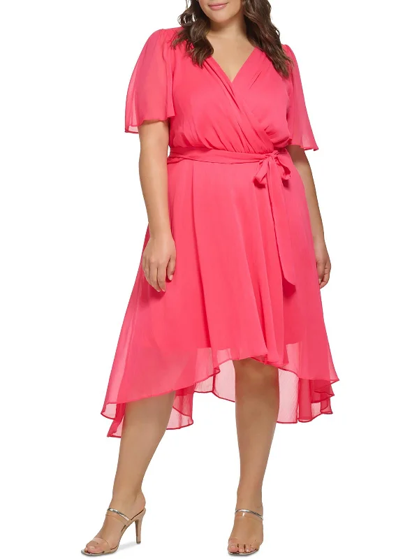 Sports fitness shoes Plus Womens Wrap Dress