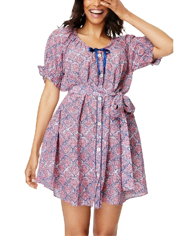 Creative Style Roller Rabbit Jemina Haisley Lounge Silk-Blend Dress