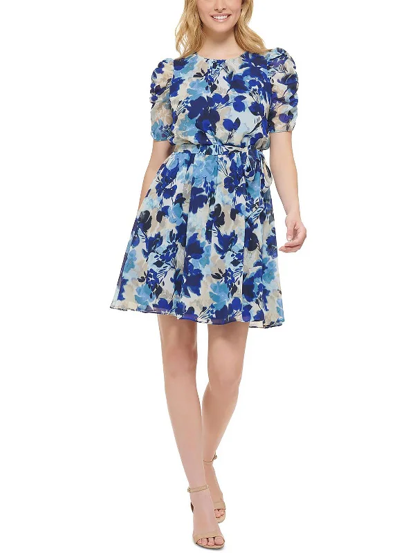 Creative Style Womens Chiffon Short Mini Dress