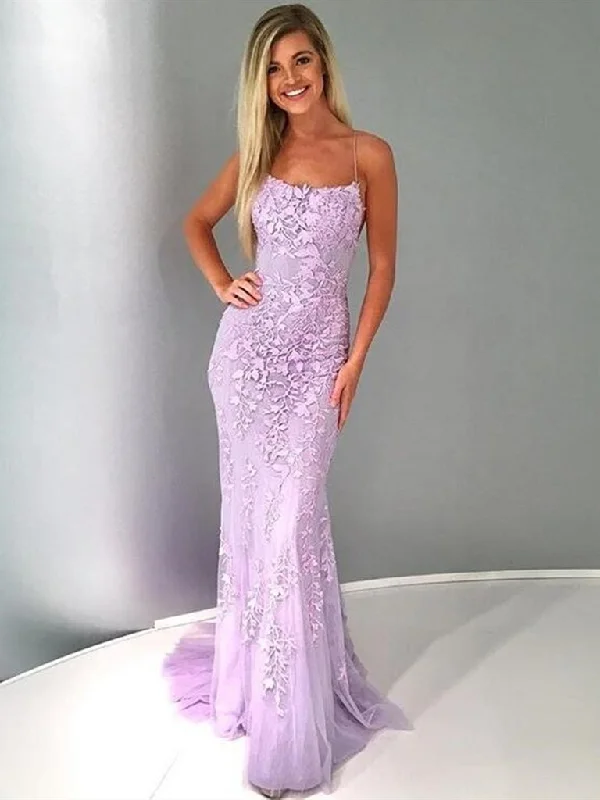 Free and comfortable Purple Backless Lace Prom Dresses, Lilac Backless Lace Formal Graduation Evening Dresses,DS1813 Free and comfortable Purple Backless Lace Prom Dresses, Lilac Backless Lace Formal Graduation Evening Dresses,DS1813